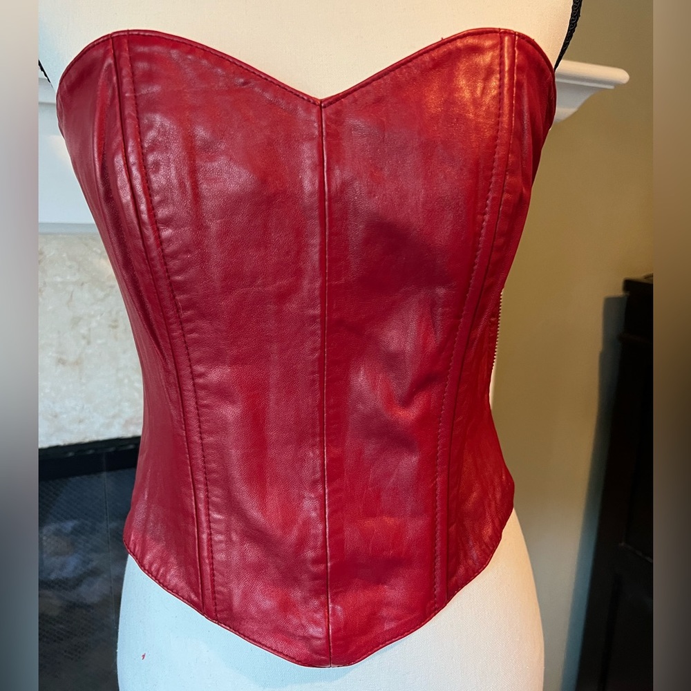 Vintage Michael Hoban for North Beach Leather Bustier